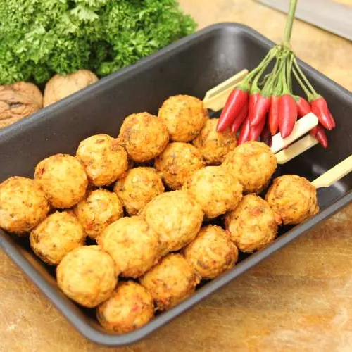 Brochettes et boulettes