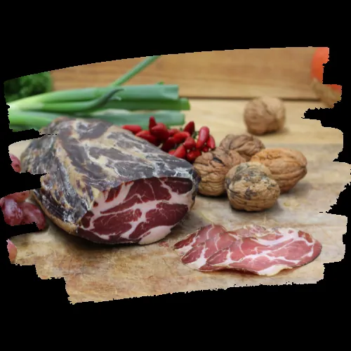 Une pièce de spiring de porc de la Boucherie Léon.